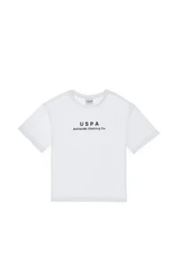 US Polo Assn. Boys' White comfort Basic Crew Neck T-Shirt - Image 5