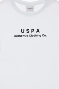US Polo Assn. Boys' White comfort Basic Crew Neck T-Shirt - Image 7