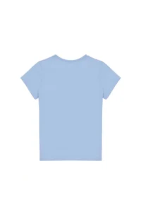 US Polo Assn. Boys' Light Blue Basic Crew Neck T-Shirt - Image 2