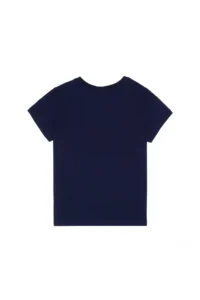 US Polo Assn. Boys' Navy Blue Basic Crew Neck T-Shirt - Image 3