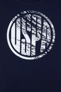 US Polo Assn. Boys' Navy Blue Basic Crew Neck T-Shirt - Image 4