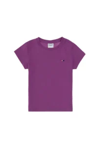 US Polo Assn. Boys' Violet Basic Crew Neck T-Shirt