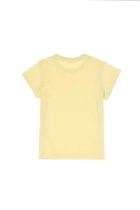 US Polo Assn. Boys' Light Khaki Basic Crew Neck T-Shirt - Image 3