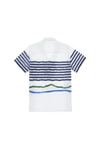 US Polo Assn. Boys' White Short Sleeve comfort Shirt - Image 3
