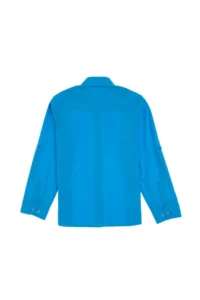 US Polo Assn. Boys' Aqua Long Sleeve Basic Shirt - Image 5