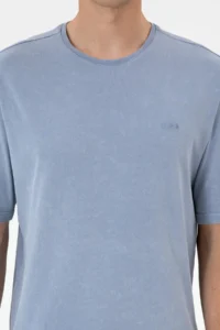 US Polo Assn. Men comfort Fit Crew Neck Blue Washable T-Shirt - Image 6