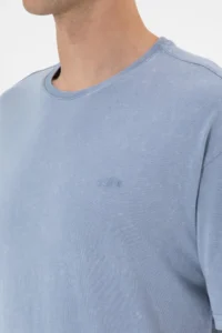 US Polo Assn. Men comfort Fit Crew Neck Blue Washable T-Shirt - Image 7