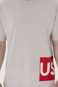 US Polo Assn. Men comfort Fit Crew Neck Light Gray T-Shirt - Image 6