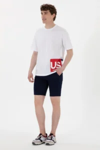 US Polo Assn. Men comfort Fit Crew Neck White T-Shirt - Image 4