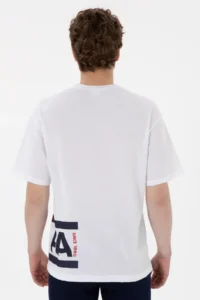 US Polo Assn. Men comfort Fit Crew Neck White T-Shirt - Image 5