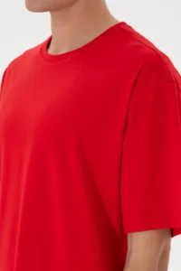 US Polo Assn. Men comfort Fit Crew Neck Red T-Shirt - Image 7