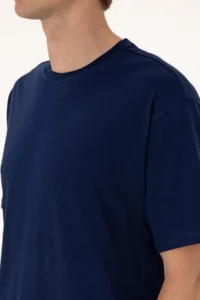 US Polo Assn. Men comfort Fit Crew Neck Navy Blue T-Shirt - Image 7
