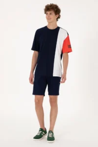 US Polo Assn. Men comfort Fit Crew Neck Navy Blue T-Shirt - Image 4