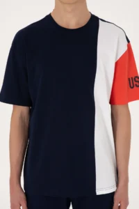 US Polo Assn. Men comfort Fit Crew Neck Navy Blue T-Shirt - Image 6