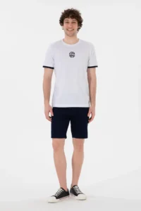 US Polo Assn. Men Regular Fit Crew Neck White T-Shirt - Image 4