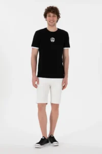 US Polo Assn. Men Regular Fit Crew Neck Black T-Shirt - Image 4