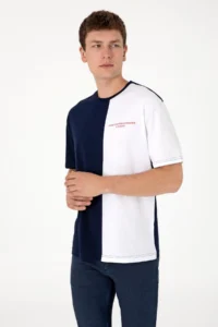 US Polo Assn. Men comfort Fit Crew Neck Navy Blue T-Shirt - Image 3
