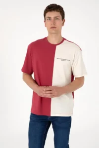 US Polo Assn. Men comfort Fit Crew Neck Cherry T-Shirt
