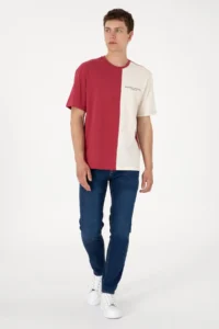 US Polo Assn. Men comfort Fit Crew Neck Cherry T-Shirt - Image 4