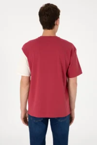 US Polo Assn. Men comfort Fit Crew Neck Cherry T-Shirt - Image 5