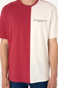 US Polo Assn. Men comfort Fit Crew Neck Cherry T-Shirt - Image 6