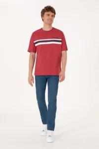 US Polo Assn. Men comfort Fit Cherry Crew Neck T-Shirt - Image 4