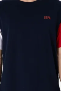 US Polo Assn. Men comfort Fit Crew Neck Navy Blue T-Shirt - Image 6