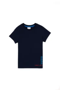 US Polo Assn. Boys' Navy Blue Crew Neck T-Shirt