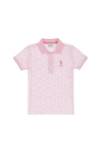 US Polo Assn. Boys' Light Pink T-Shirt - Image 2