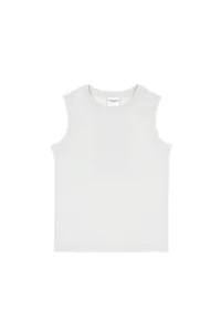 US Polo Assn. Boys' Light Gray Sleeveless Crew Neck T-Shirt - Image 6