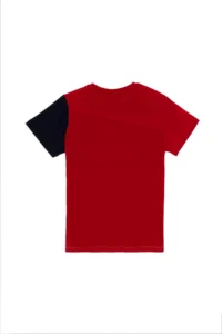 US Polo Assn. Boys' Red Crew Neck T-Shirt - Image 2