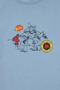 US Polo Assn. Boys' Blue comfort Crew Neck T-Shirt - Image 3