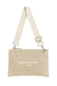 Pierre Cardin Camel Crossbody Bag - Image 6