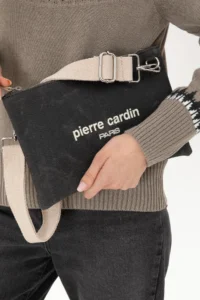 Pierre Cardin Black Crossbody Bag - Image 2