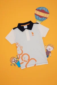US Polo Assn. Boys' Orange T-Shirt