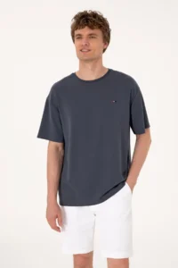 US Polo Assn. Men comfort Fit Crew Neck Anthracite T-Shirt