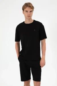 US Polo Assn. Men comfort Fit Crew Neck Black T-Shirt