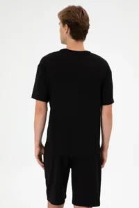 US Polo Assn. Men comfort Fit Crew Neck Black T-Shirt - Image 5