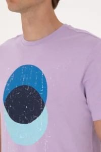 US Polo Assn. Men Lilac T-Shirt - Image 7