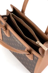 Pierre Cardin Brown Tote Bag - Image 7