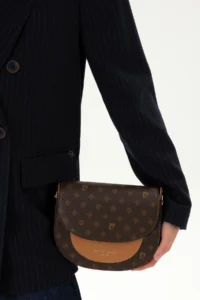 Pierre Cardin Brown Crossbody Bag - Image 2
