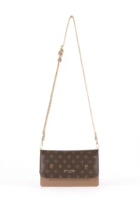 Pierre Cardin Brown Crossbody Bag - Image 6