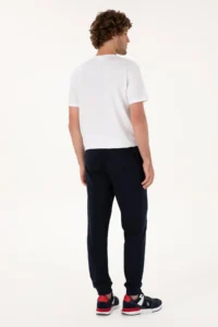 US Polo Assn. Men Navy Blue Sweatpants - Image 4