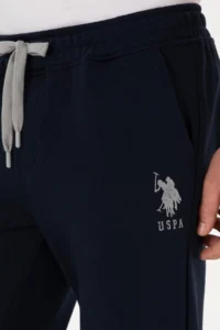 US Polo Assn. Men Navy Blue Sweatpants - Image 5