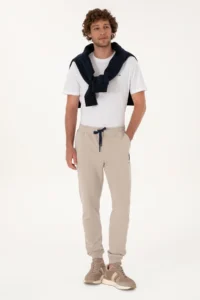 US Polo Assn. Men Stone Sweatpants - Image 3
