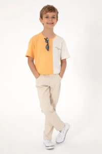 US Polo Assn. Boys' Beige Jeans Pants - Image 3