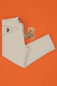 US Polo Assn. Boys' Beige Jeans Pants - Image 4