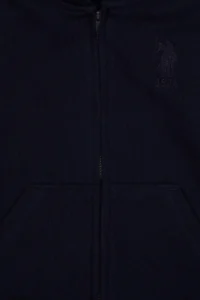 US Polo Assn. Boys' Navy Blue Basic Sweatshirt - Image 3