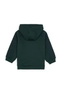 US Polo Assn. Boys' Dark Green Hooded Sweatshirt - Image 4