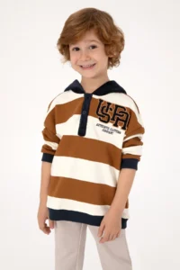 US Polo Assn. Boys' Camel Sweatshirt